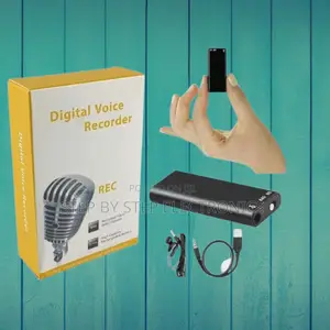 Slim Digital Voice Recorder With Noise Cancellation Microphone