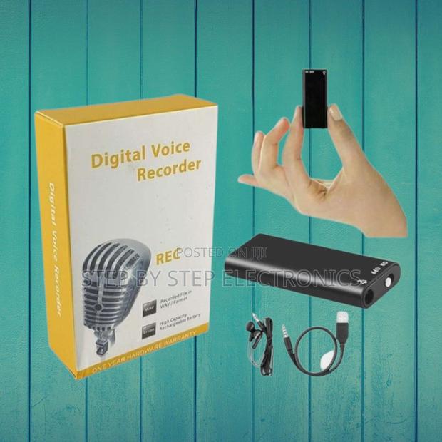 Lightweight Digital Voice Recorder With Built-in Speaker, Mic