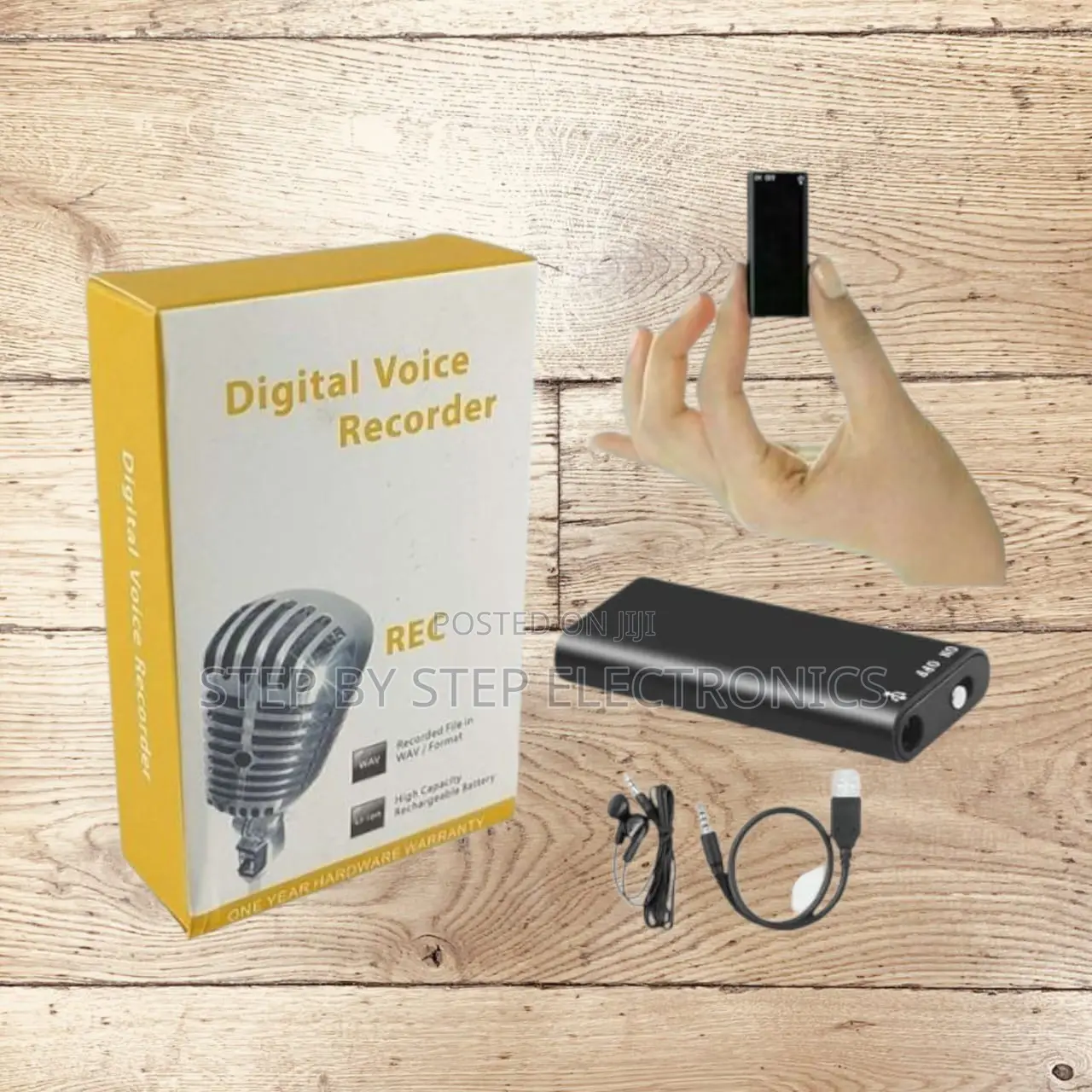 Small Size Digital Voice Recorder With Built-in Speaker, Mic