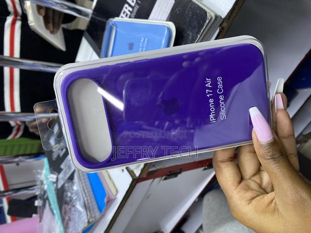 Caswerd iPhone 17 Air Solid Color Liquid Silicone Phone Case - thumbnail 3