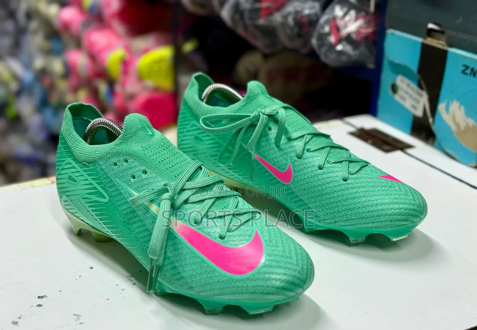 Lime Green Football Nike Phantom Gx Soccer Cleats