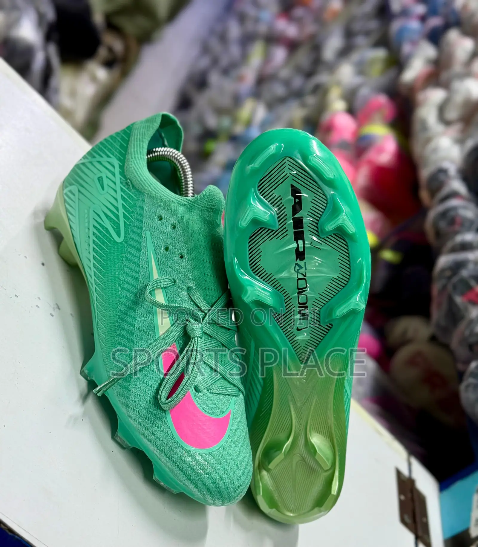 Lime Green Football Nike Phantom Gx Soccer Cleats