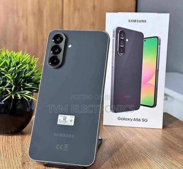 New Samsung Galaxy A56 256 GB Black - main view