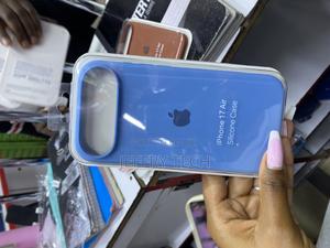 Qwerdfgt iPhone 17 Air Solid Color Liquid Silicone Phone Case - thumbnail 2