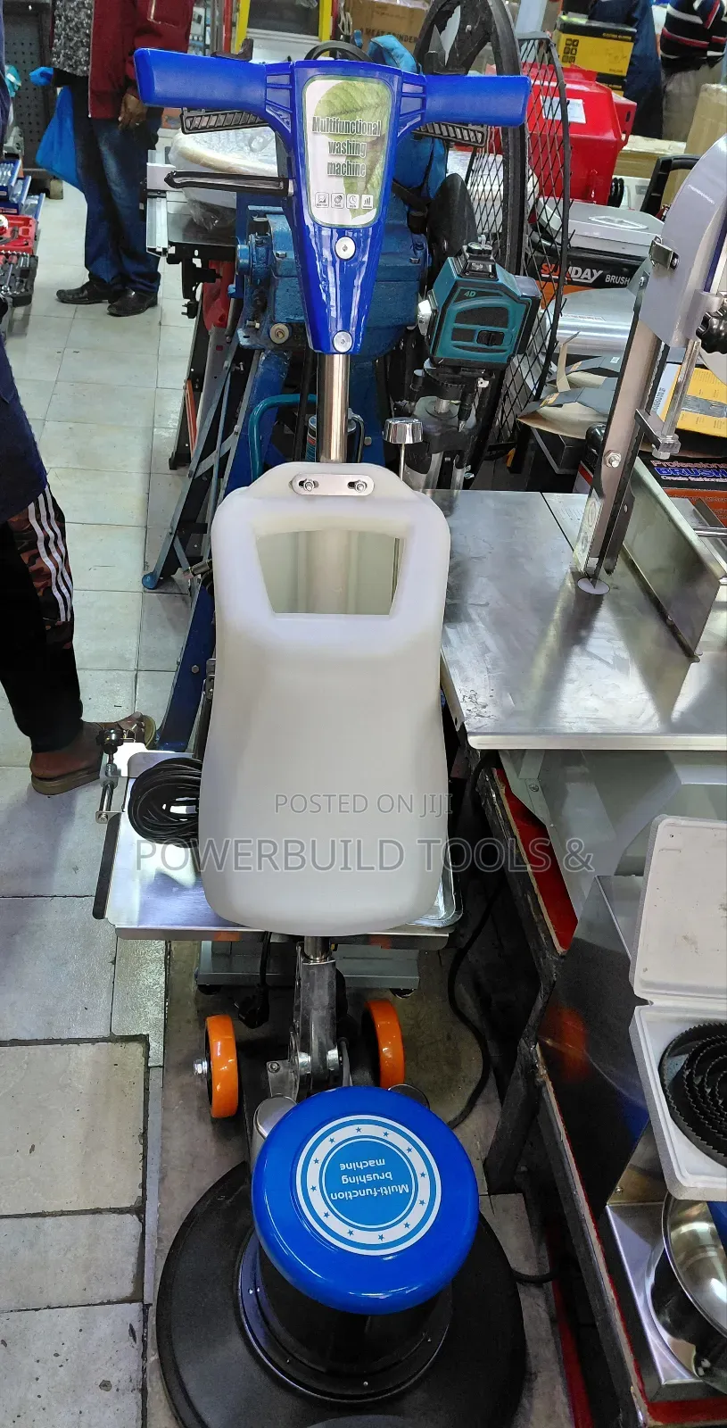 Floor Scrubber Machine/Floor/Carpet Cleaner With 2 Brushes