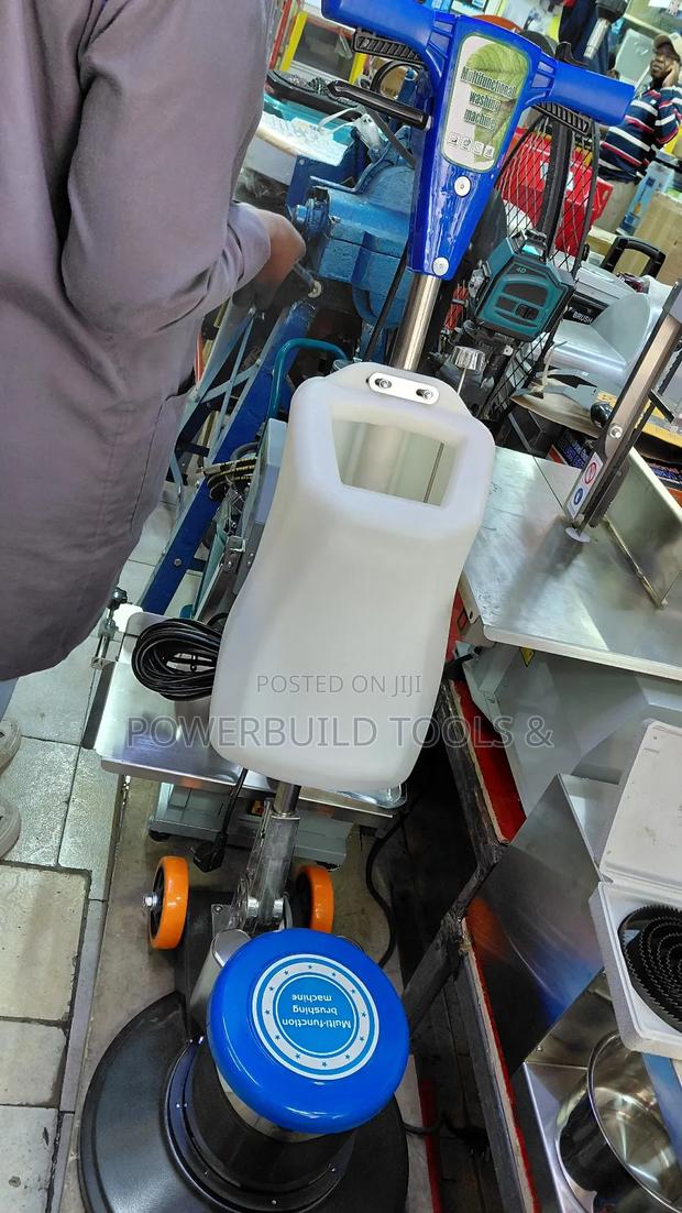 Floor Scrubber Machine/Floor/Carpet Cleaner With 2 Brushes - thumbnail 3