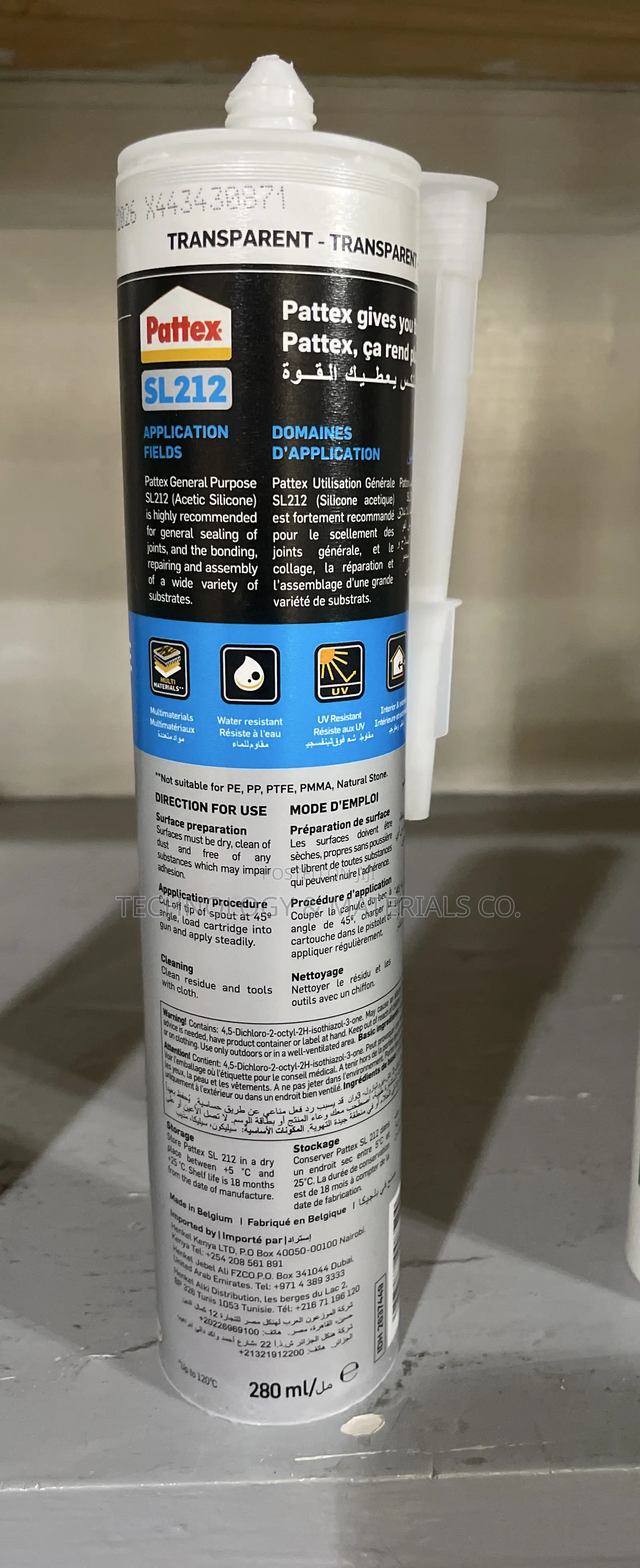 Pattex Silicon-Sl212