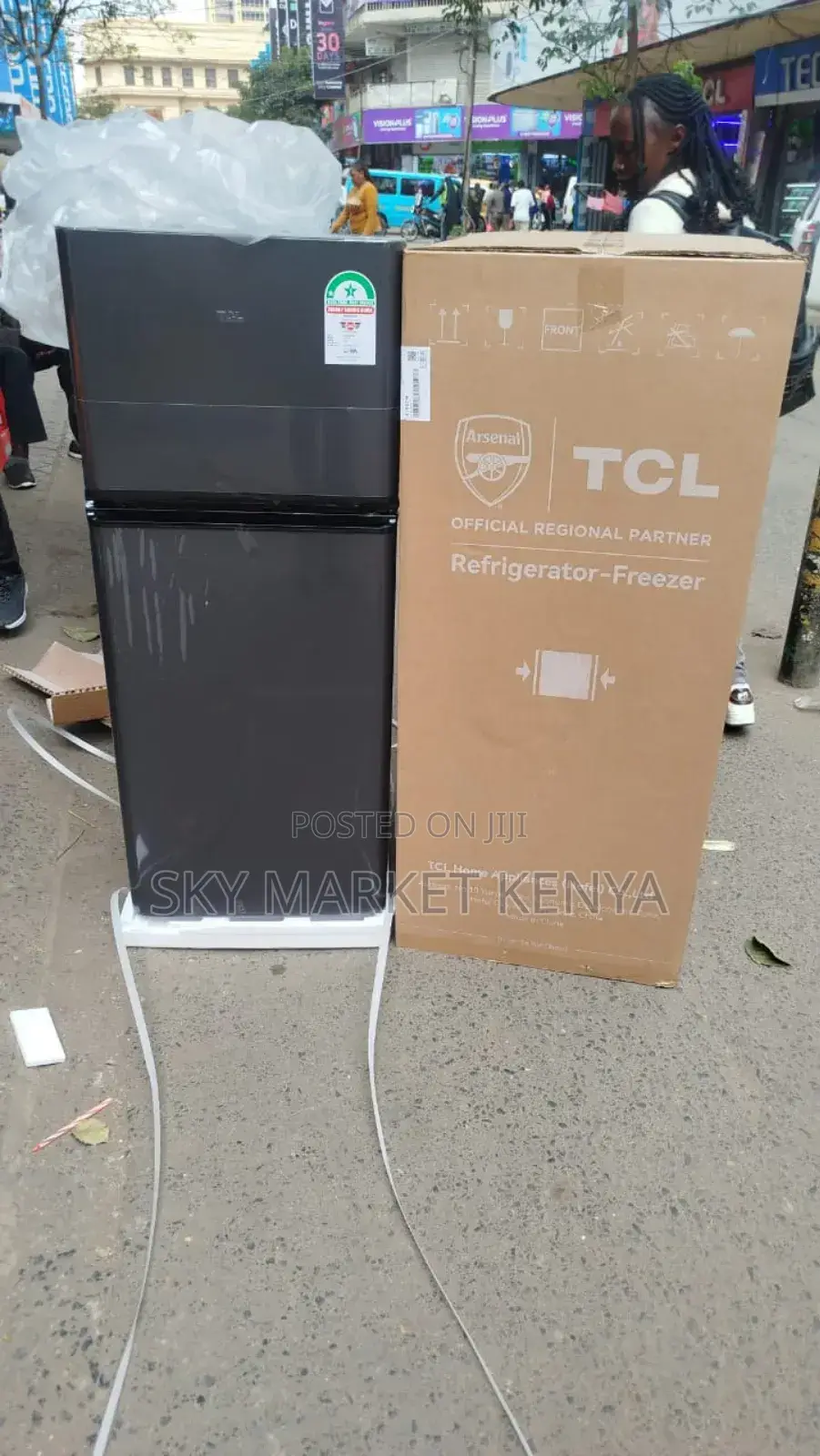 TCL F153tm 118 Litres Double Door Fridge