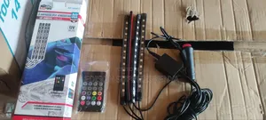 Car Ambient Lighting Strips Led Fancy Voice + Remote Control Dc 12v