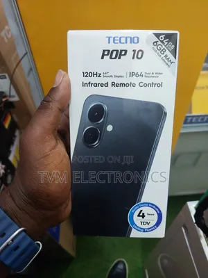 New Tecno Pop 10 64 GB Gray