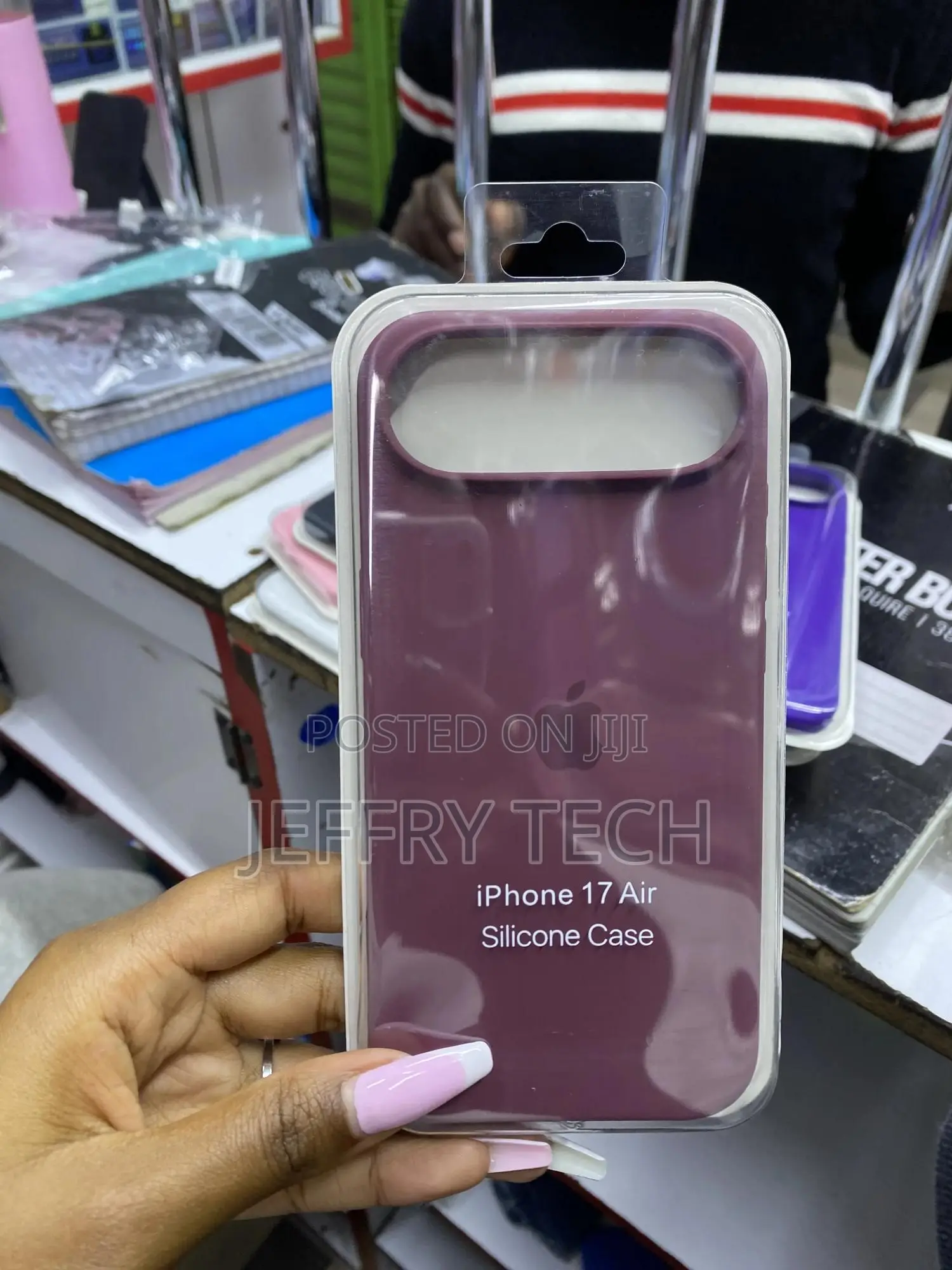 Ysxcy iPhone 17 Air Solid Color Liquid Silicone Phone Case