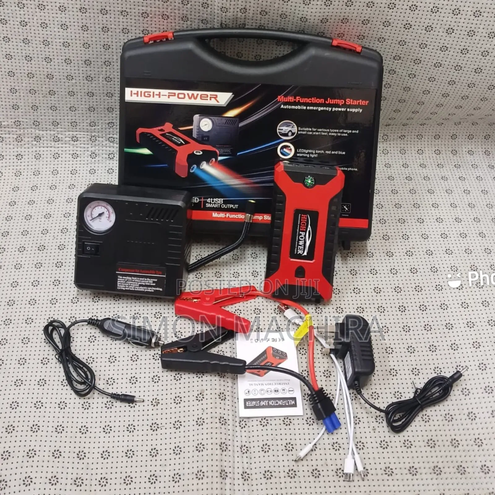 Car Jump Starter Kit/ Pack