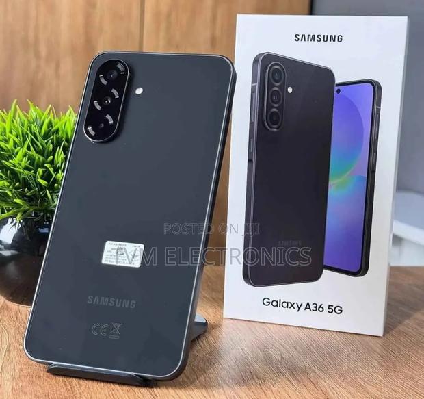 New Samsung Galaxy A36 256 GB Black - main view