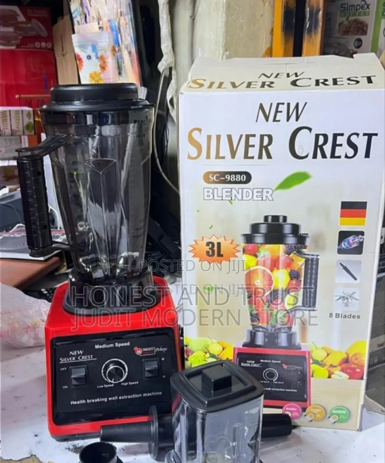 Commercial Blender Silver Crest
