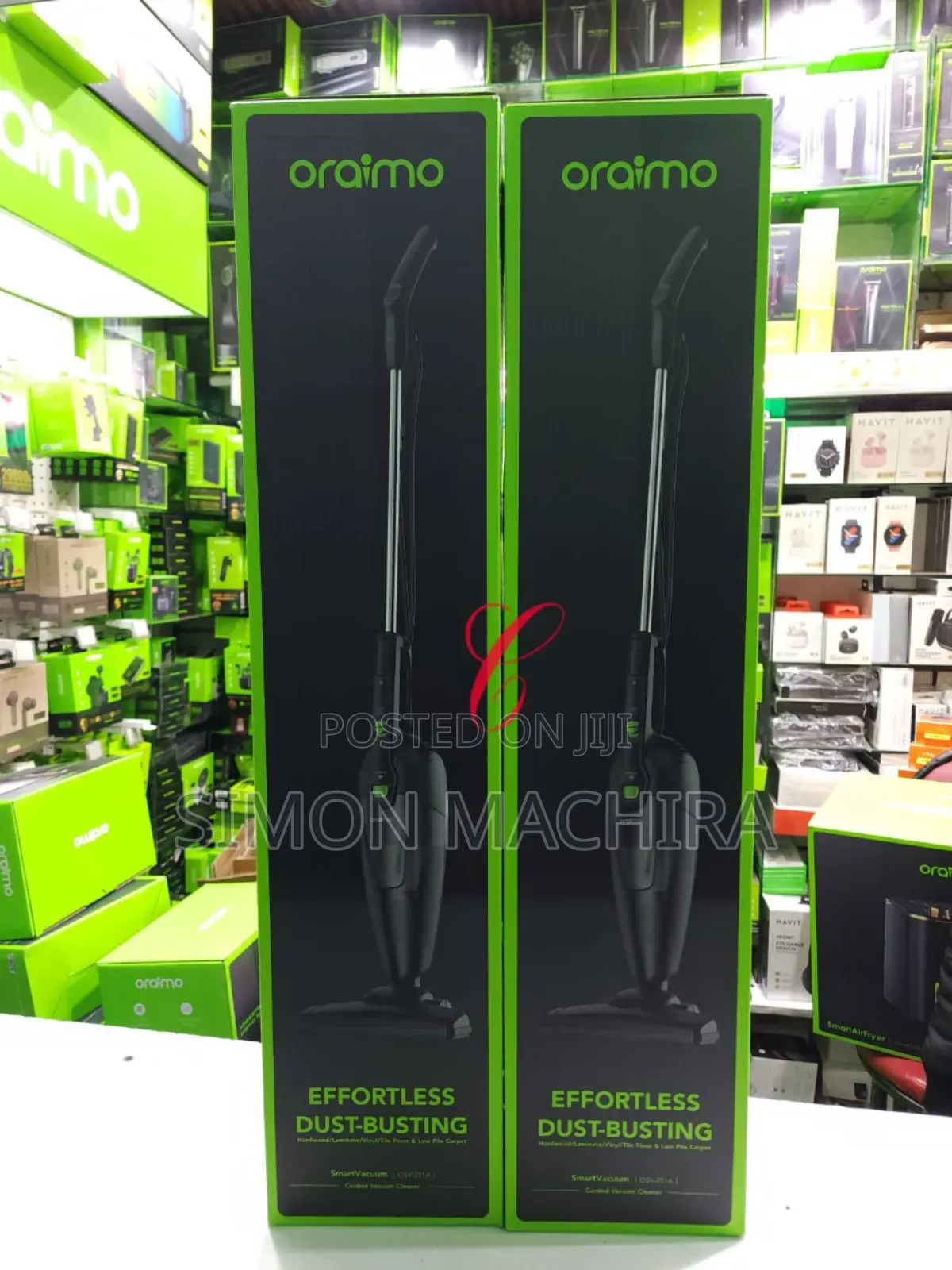 Oraimo Smart Vacuum Osv-251a Corded Vacuum Cleaner