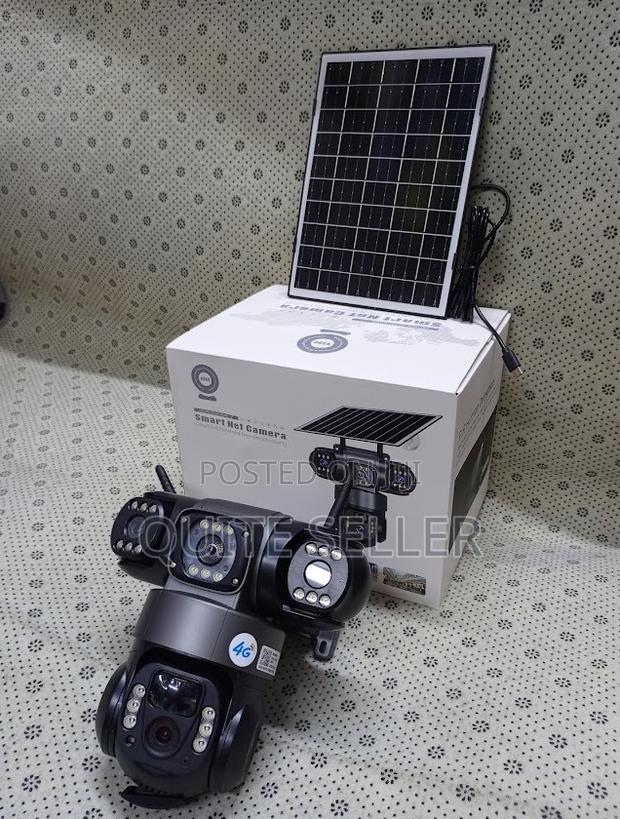 4g Solar Camera Solar Panel and Built-in 8000mah Rechargable Battery - main view