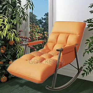 Balcony/Outdoor Chair;Modern Padded Fabric Rocking Chair With Cushion