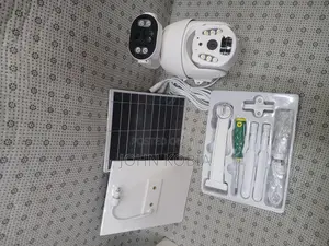 Solar-Powered Wifi Security Camera Kit Ubox