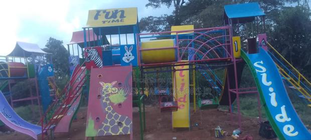 Adventure Play Set – Slides, Swings Tunnels - main view