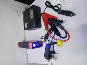 All-in-One Car Emergency Kit – Jump Starter, Power Bank Compressor