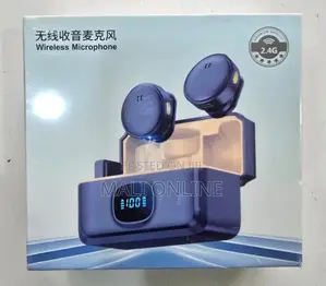 Wireless Clip-on Microphone With Noise Reduction For iPhone & Type-c