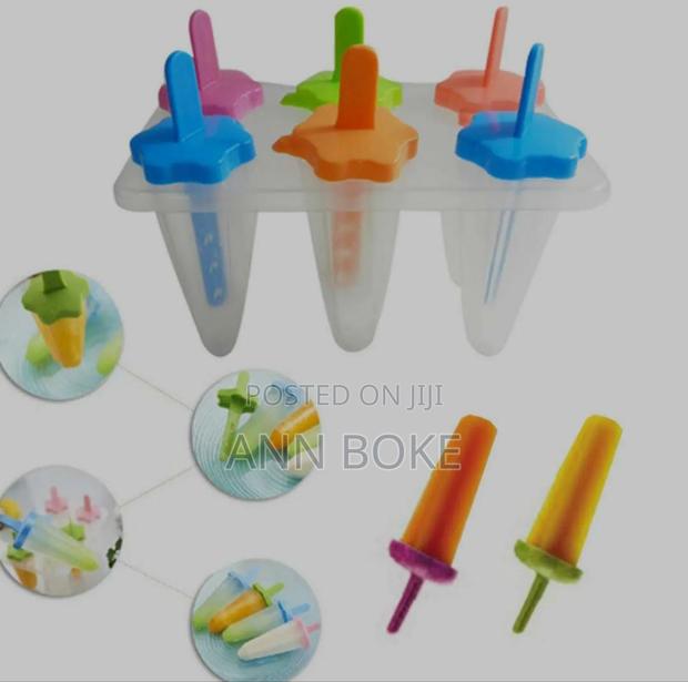 *6 PCS Multicoloured Popsicle/Ice Cream Maker* - thumbnail 2