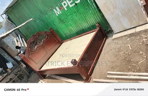 Modern King Size Mahogany Bed 5 By 6 Fitt