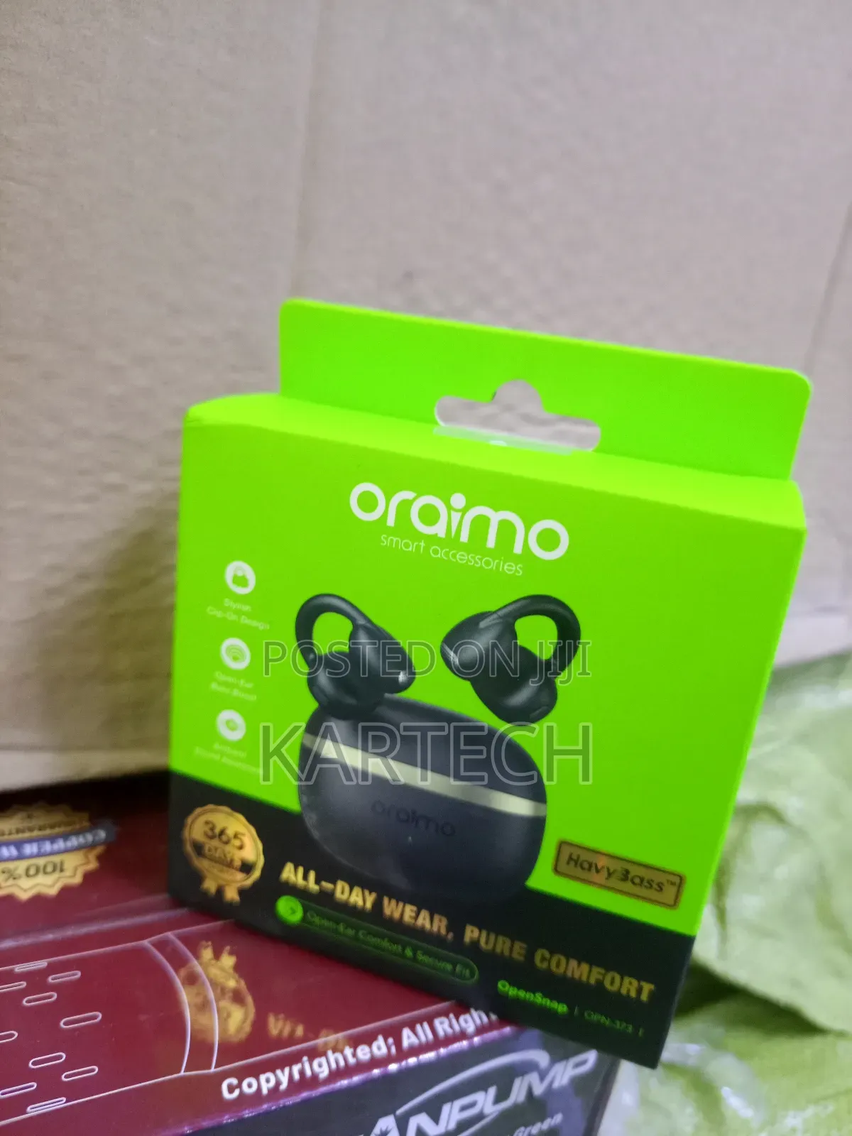 Oraimo Opensnap Opn-373 Open Ear Bass