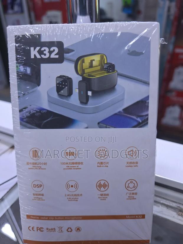 Wireless Magnetic Lavelier Microphone for Type C iPhone With Casing - thumbnail 3