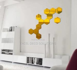 Decorative Hexagon Mirrors – Brighten Your Home Effortlessly - main view
