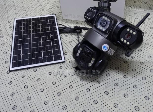 High-Tech Wireless 4g Triple Lens Three Screens Camera - main view