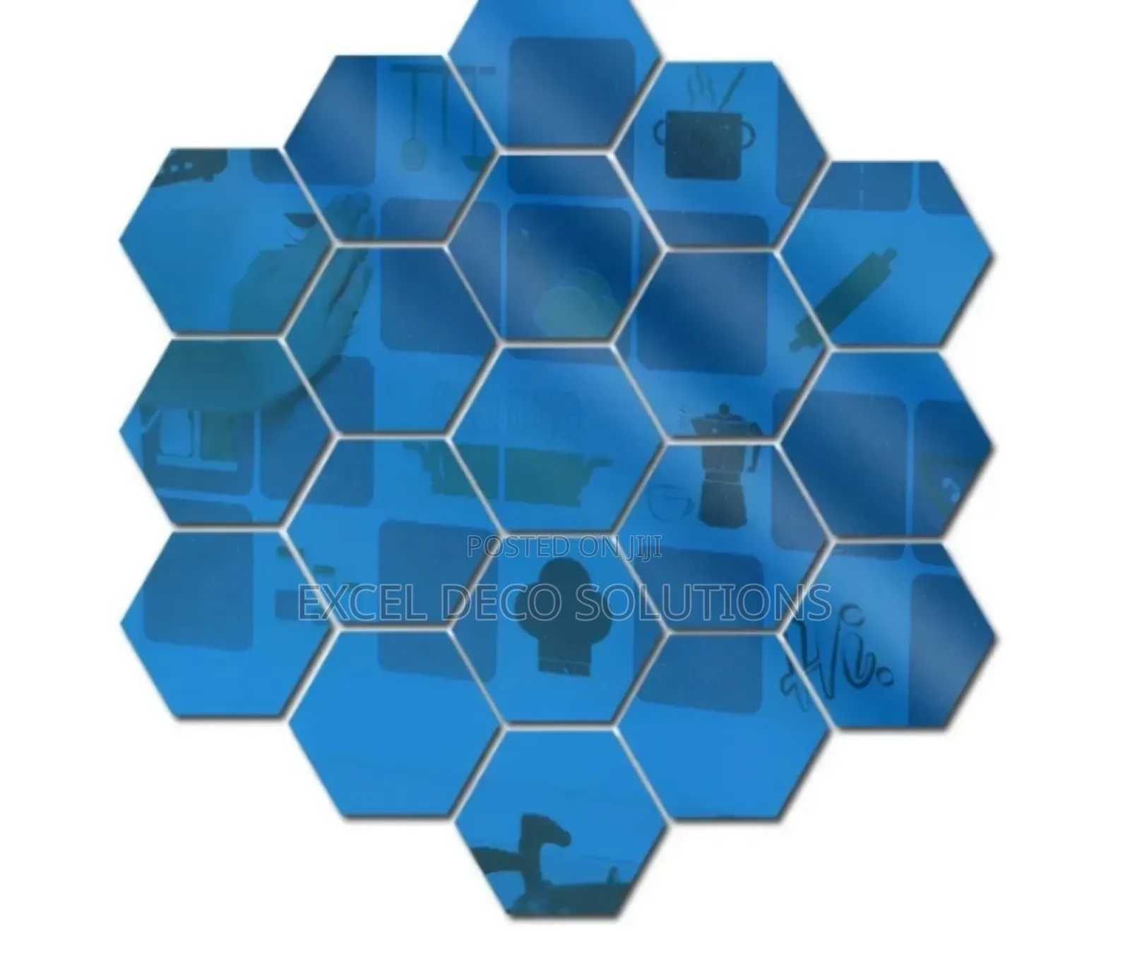 Attractive Hexagon Mirrors – Ideal for Restaurants Lounges 