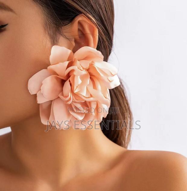 Flower Petal Drop Earrings - thumbnail 11