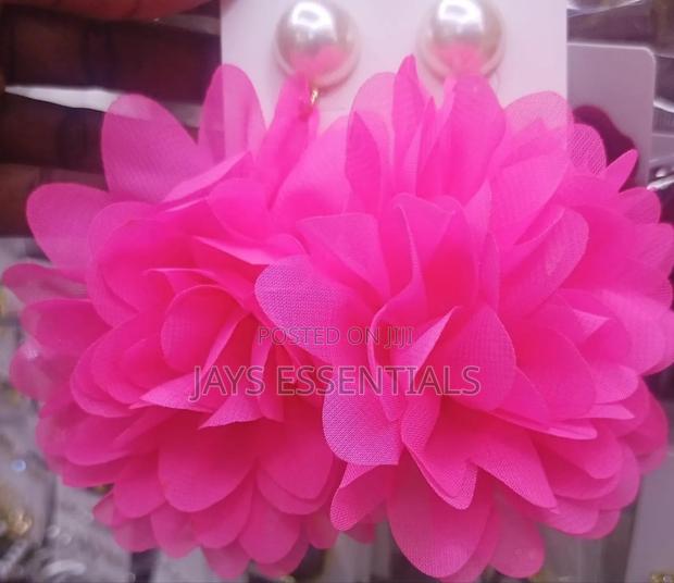 Flower Petal Drop Earrings - thumbnail 16