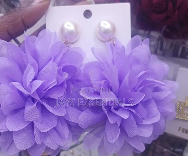 Flower Petal Drop Earrings - thumbnail 17