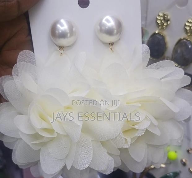 Flower Petal Drop Earrings - thumbnail 18