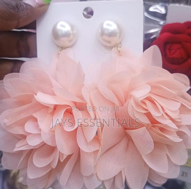 Flower Petal Drop Earrings - thumbnail 19
