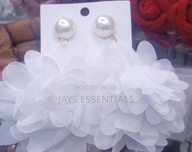 Flower Petal Drop Earrings - thumbnail 20