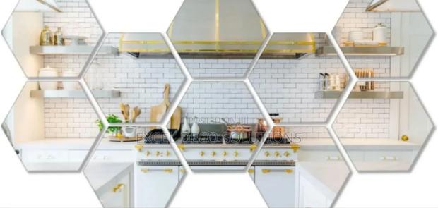 Decorative Hexagon Mirrors – Creative Wall Designs for Modern Homes