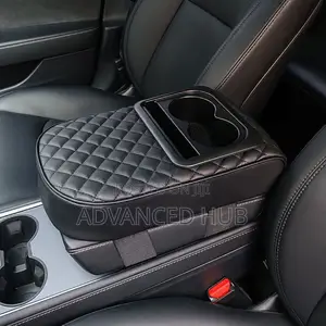3-in-1 Car Armrest Cushion Elbow Support With Cup Holder
