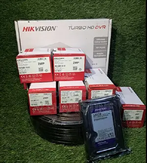 Hikvision 4 CCTV Color Day With 4 Channel DVR Machine Ds 7100 Series