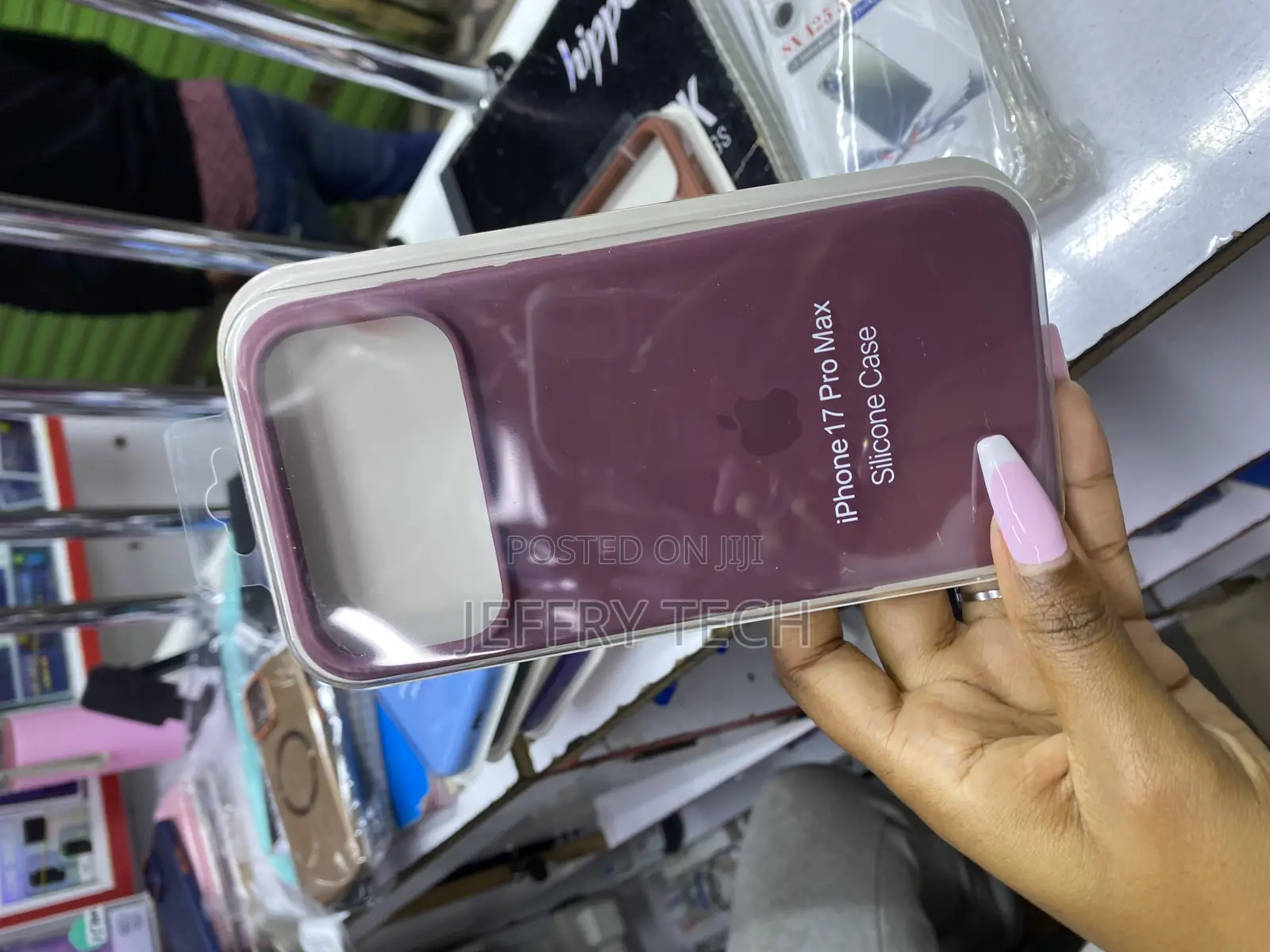 Maxwert iPhone 17 Pro Max Solid Color Liquid Silicone Phone Case