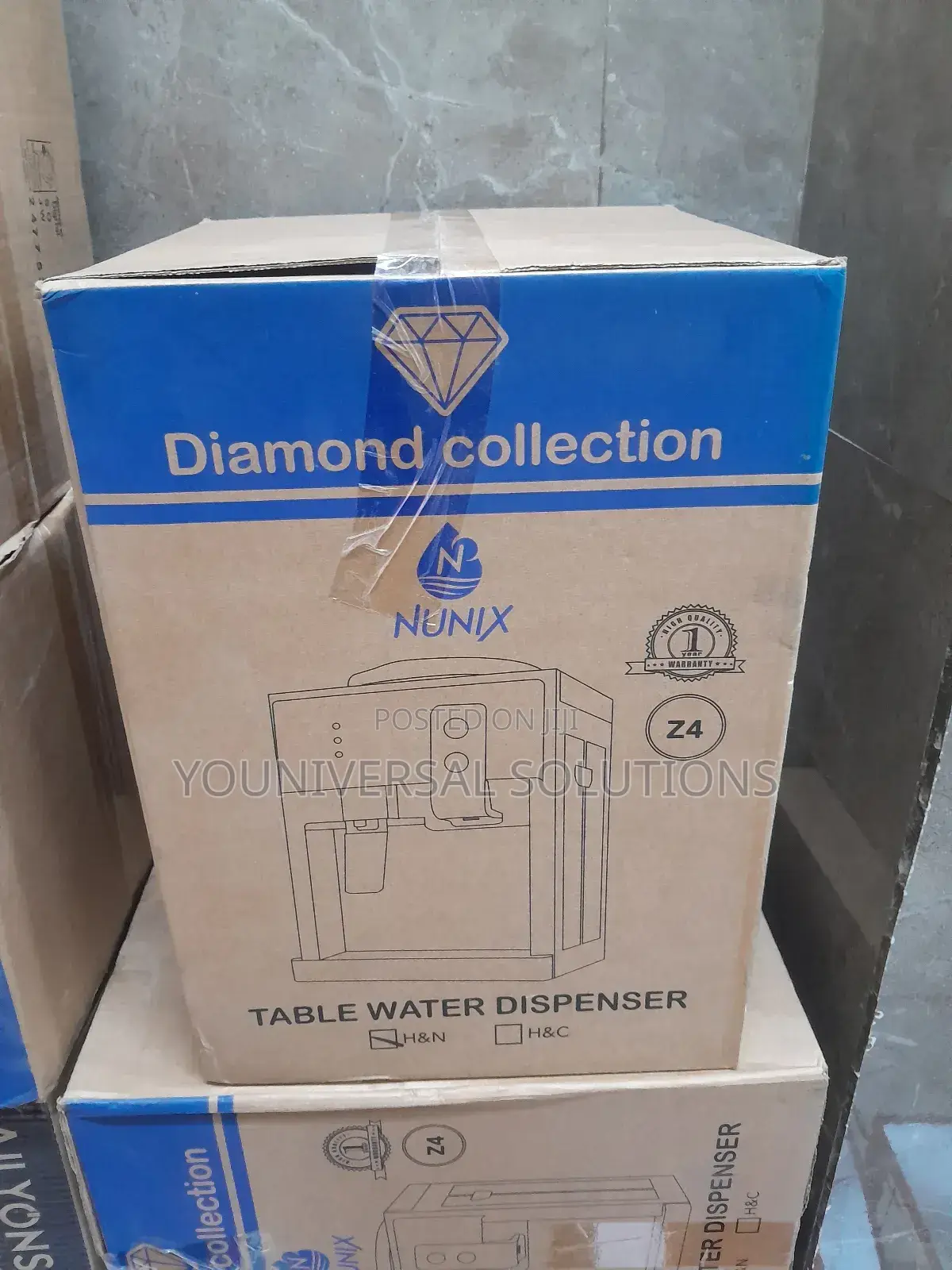 Hot and Normal Nunix Z4table Top Water Dispenser