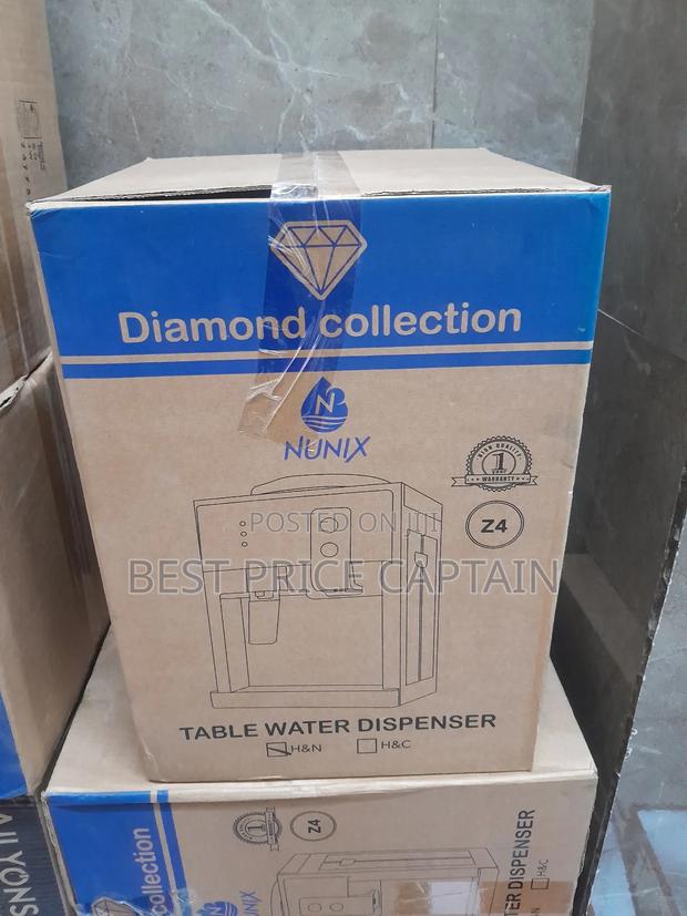 Hot and Normal Nunix Z4table Top Water Dispenser - main view