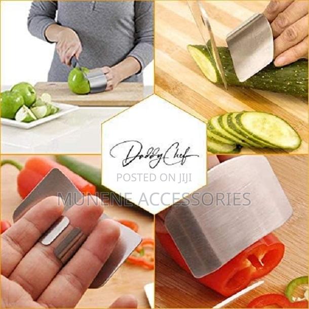 Stainless Steel Finger Guard Knife Cutting Protector Hand Slice Tool - thumbnail 4