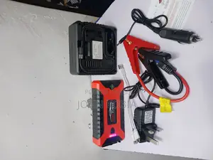 Automotive Power Pack With Jump Starter Air Compressor