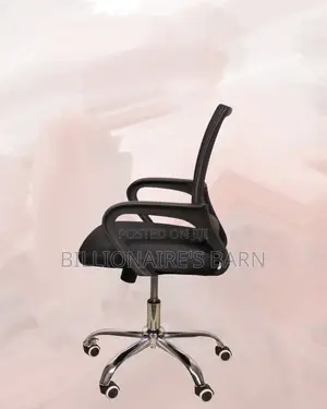 Secretarial Mesh Office Chair (Adjustable) — Fast Seller