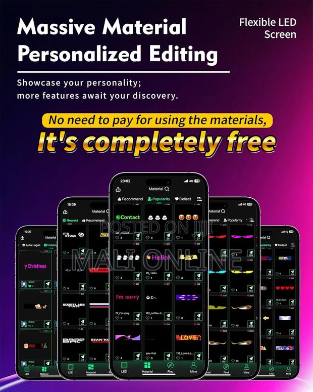 Devil’S Eye 2-pack Led Car Windshield Display Usb-powered Matrix Panel - thumbnail 4