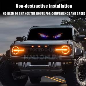Demon Eyes Car Lights Usb Led Display 11 Modes Warning Lighting - thumbnail 2