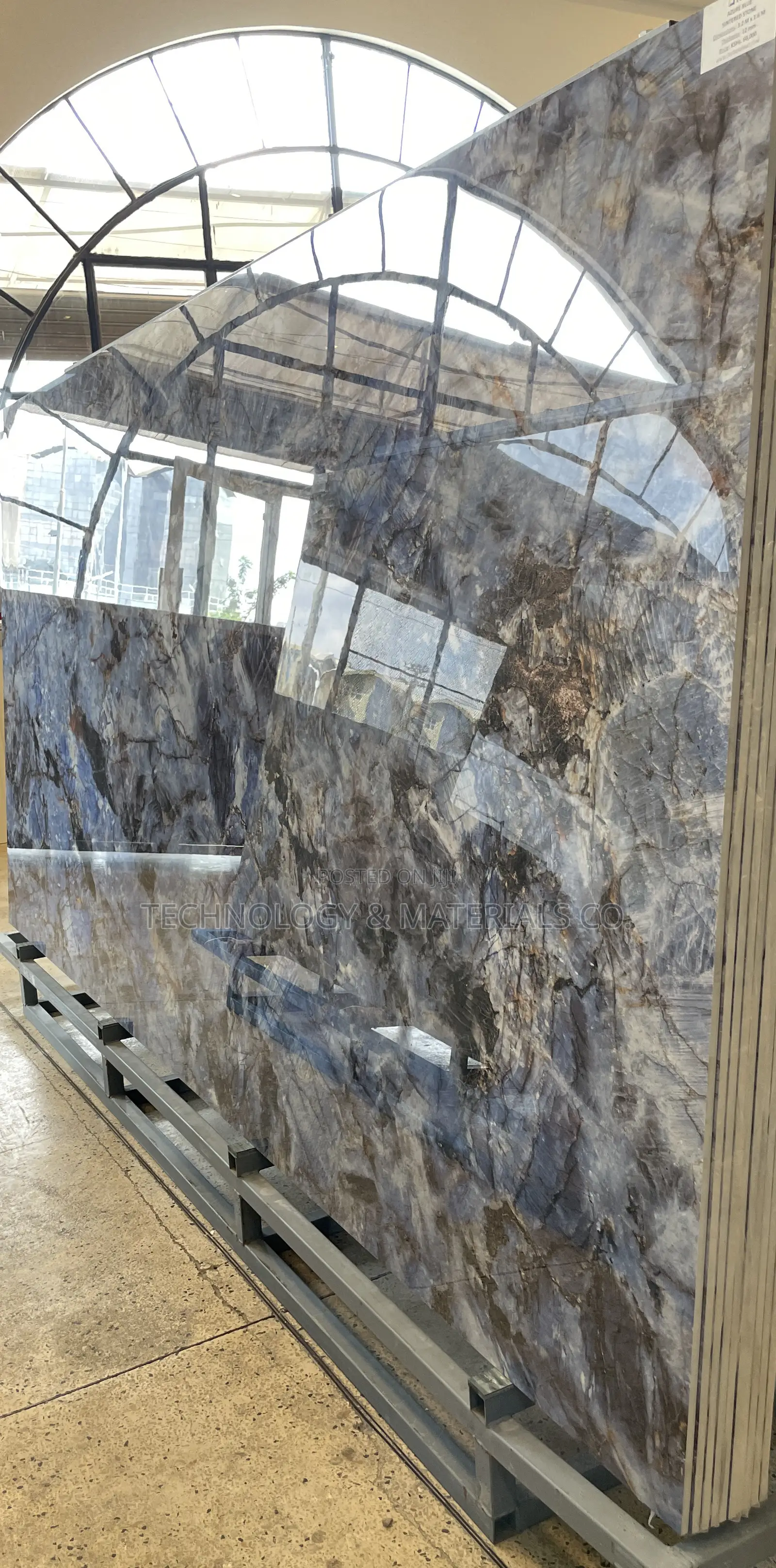 Sapphire Blue Sintered Stone